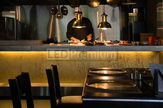 картинка Светодиодный профиль (LED), Профиль с экраном ALU-Super-H10-2000 Anod+frost [44.8x11mm]