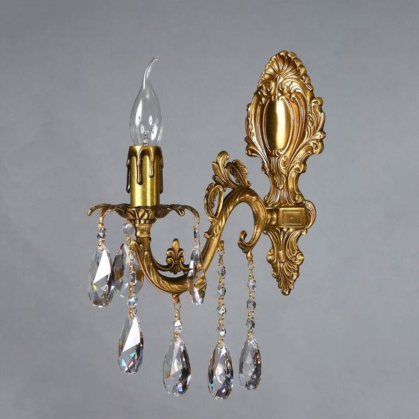 картинка Настенный светильник Granada 2118/1 AB Tear Drop