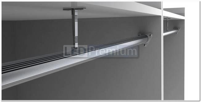 картинка Светодиодный профиль (LED), Профиль с экраном ALU-Round-2000 Anod+frost [Ø24mm]