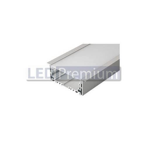 картинка Светодиодный профиль (LED), Профиль с экраном S2-Linia94-F-2500 Anod+opal