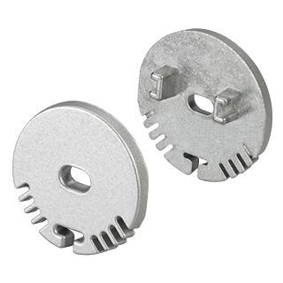 картинка Светодиодный профиль (LED), Заглушка ALU для ALU-Round, с отверстием