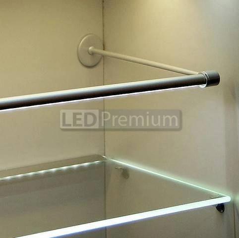 картинка Светодиодный профиль (LED), Алюминиевый профиль TOP-Shelf6-2000-Anod [18x12.5mm]