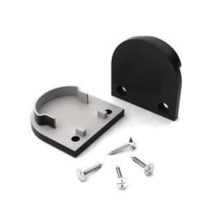 картинка Светодиодный профиль (LED), Заглушка SL-LINE-2011M ROUND BLACK глухая