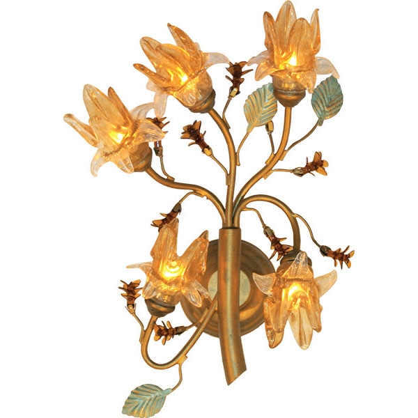 картинка Настенный светильник 90233/5W gold