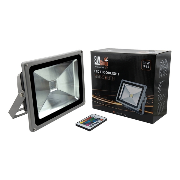 картинка Уличный светильник FL-COB-30-RGB