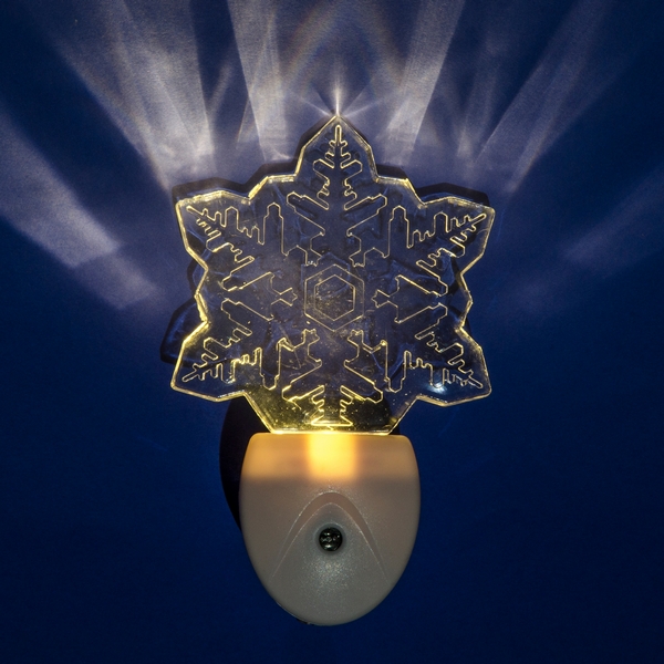 картинка Ночник DTL-315 Цветок/White/Sensor