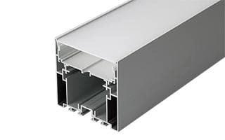 картинка Светодиодный профиль (LED), Профиль с экраном S2-Line-7977-2500 Anod+opal