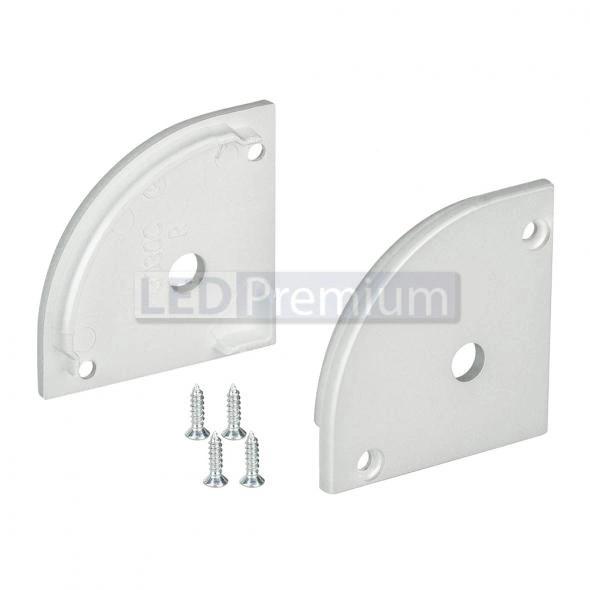 картинка Светодиодный профиль (LED), Заглушка SL-Kant-H30 Round с отверстием