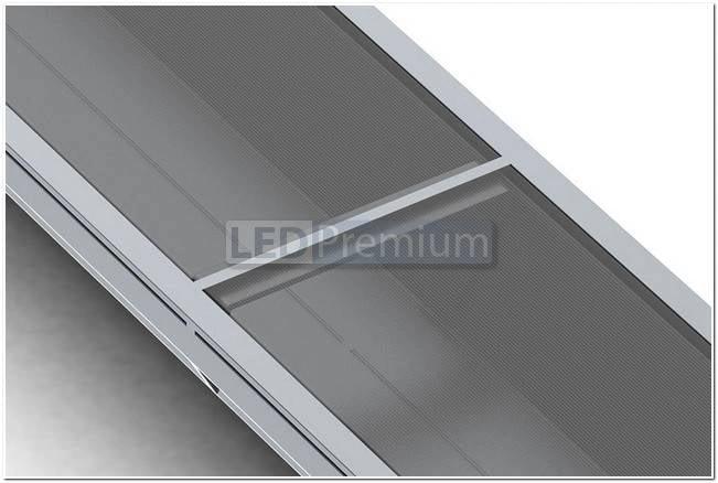 картинка Светодиодный профиль (LED), Профиль с экраном ALU-Power-RW80F-2000anod+clear-P [92x40mm]