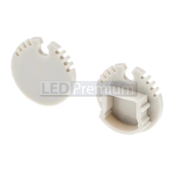 картинка Светодиодный профиль (LED), Заглушка ARH-Round20, глухая