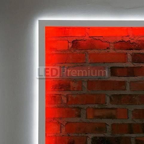 картинка Светодиодный профиль (LED), Алюминиевый профиль TOP-Back-2000-Anod [13.5x40mm]