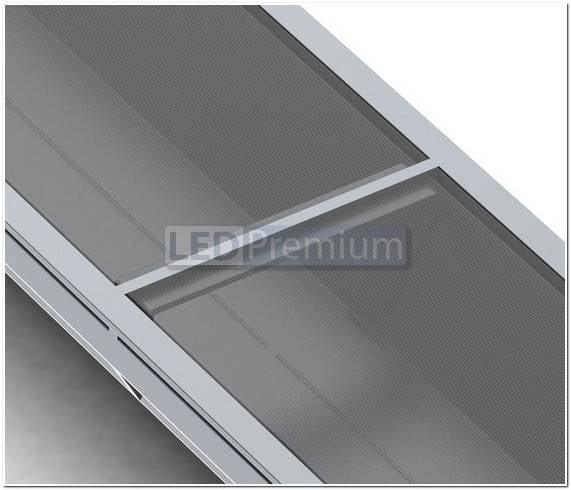 картинка Светодиодный профиль (LED), Профиль с экраном ALU-Power-RW80F-2000anod+clear-P [92x40mm]