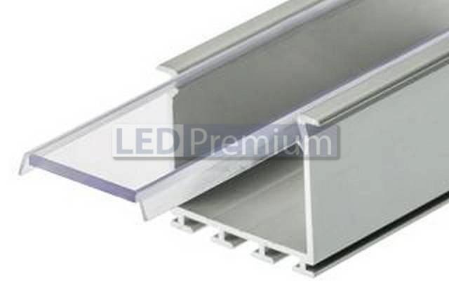 картинка Светодиодный профиль (LED), Экран прозрачный для профиля PLS-Lock