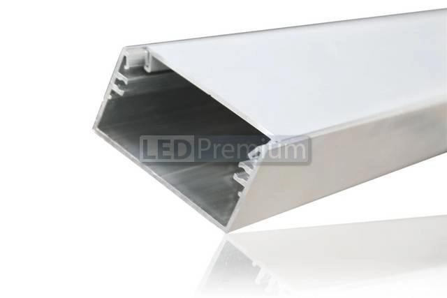 картинка Светодиодный профиль (LED), Алюминиевый профиль TOP-Linia53-H28-2000-Anod [53x28mm]