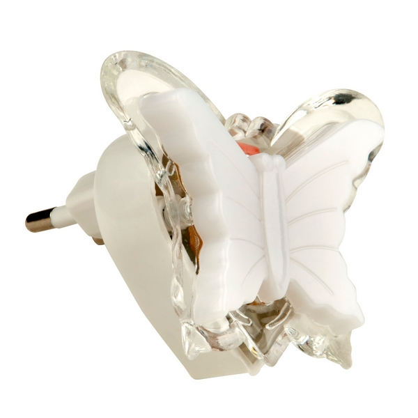 картинка Ночник DTL-308-Бабочка/RGB/3LED/0,5W