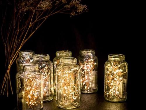 картинка Светодиодная нить с корпусом питания типа F (батарейки AA)