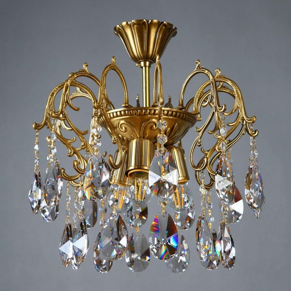 картинка Подвесной светильник Alicante 8888/3 PL AB Tear Drop