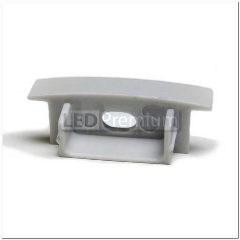 картинка Светодиодный профиль (LED), Заглушка ARH-Wide-F-H10, с отверстием