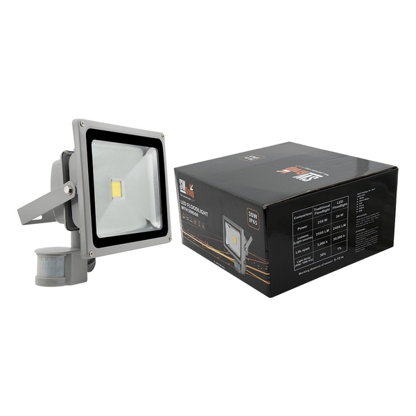 картинка Уличный светильник FL-COB-30-CW-S