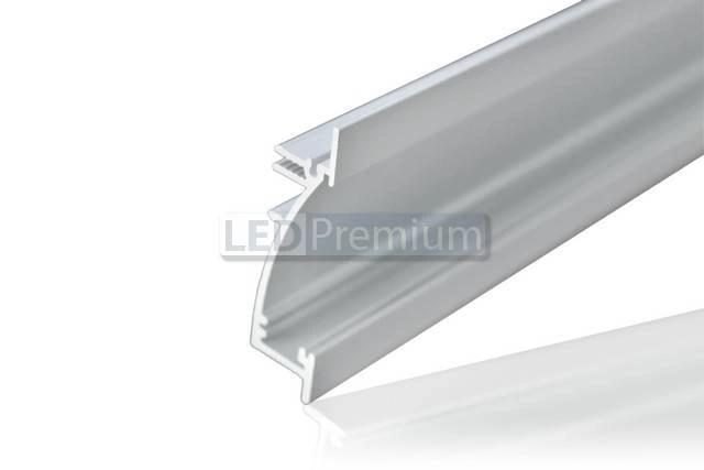 картинка Светодиодный профиль (LED), Алюминиевый профиль TOP-Swall-2000-Anod [53x13.5]