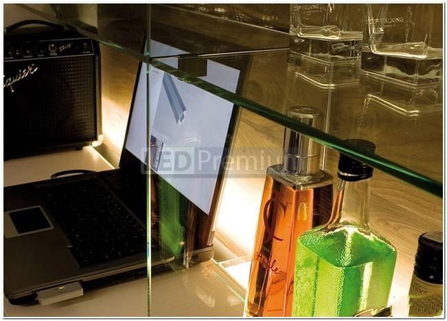 картинка Светодиодный профиль (LED), Угловой алюминиевый профиль PDS45-T-2000 [19х19mm]