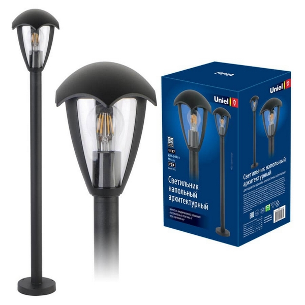 картинка Уличный светильник UUL-T80A 60W/E27 IP54 BLACK