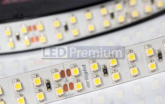 картинка Светодиодная лента RT 2-5000 24V 2x2 (3528, 1200 LED, LUX), 85195 (LED-ленты)