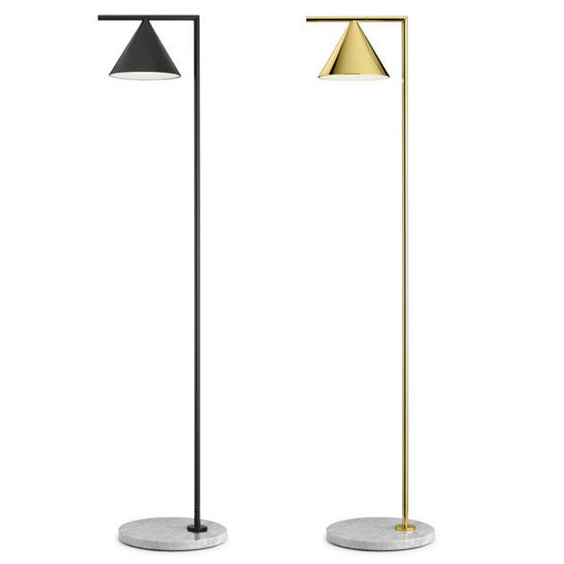 картинка Торшер Flos  Captain Flint Cone floor lamp Капитан Флинт designed by Michael Anastassiades