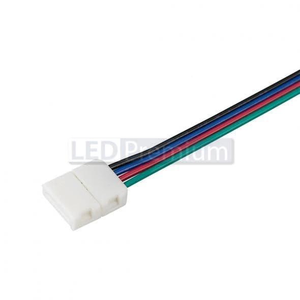 картинка Коннектор выводной FIX-RGB-10mm-150mm-X2 (4-pin)