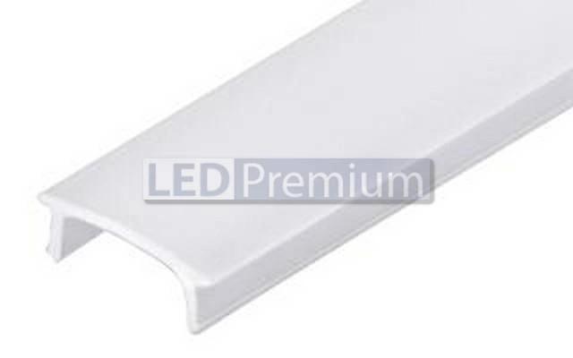 картинка Светодиодный профиль (LED), Профиль с экраном ALU-Slim-H15-F-2000-Anod+frost [24.5x15mm]