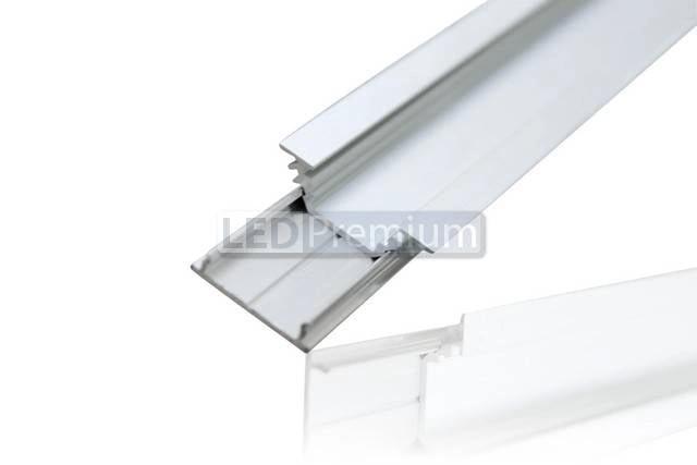 картинка Светодиодный профиль (LED), Алюминиевый профиль TOP-Corner-VF-2000-Anod [17.8x17.8]