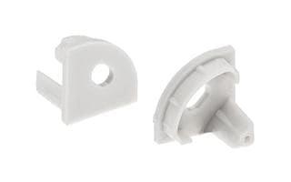 картинка Светодиодный профиль (LED), Заглушка ARH-Kant-16R, с отверстием