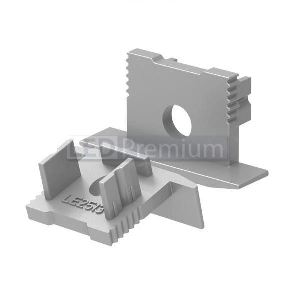 картинка Светодиодный профиль (LED), Заглушка SL-Slim-H13M-F25 с отверстием