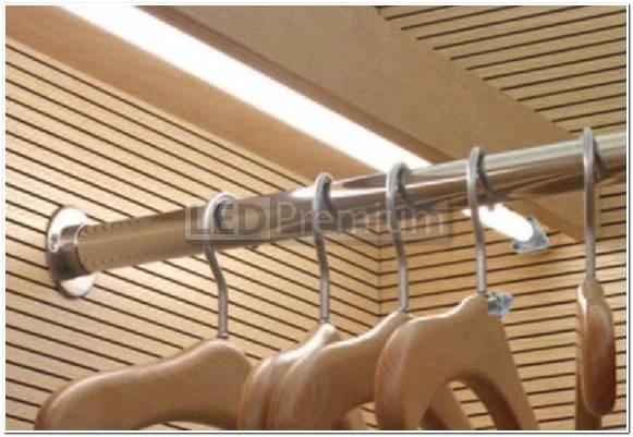 картинка Светодиодный профиль (LED), Профиль с экраном ALU-Round-2000 Anod+frost [Ø24mm]