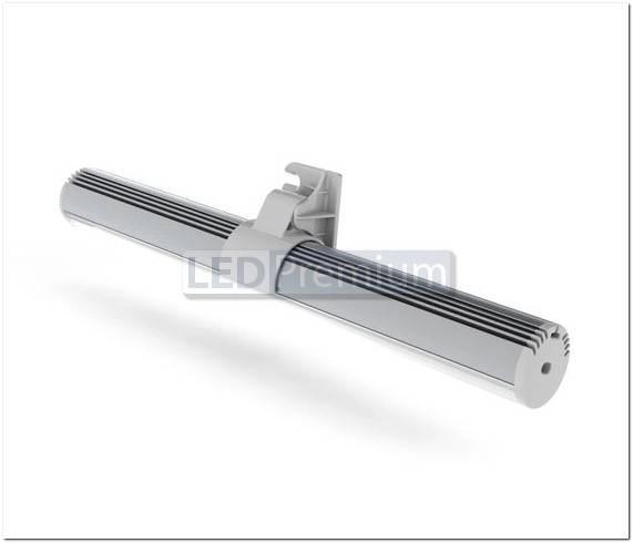 картинка Светодиодный профиль (LED), Профиль с экраном ALU-Round-2000 Anod+frost [Ø24mm]