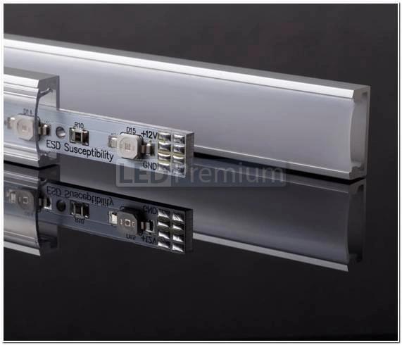 картинка Светодиодный профиль (LED), Профиль с экраном ALU-Wide-F-H8-2000 Anod+frost [29.6x8.47mm]