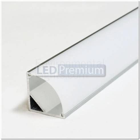 картинка Светодиодный профиль (LED), Угловой алюминиевый профиль ARH-Kant-H16-2000 Anod [16x16mm]