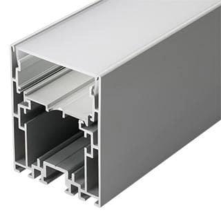 картинка Светодиодный профиль (LED), Профиль с экраном S2-Line-5470-2500 Anod+opal