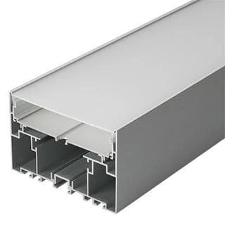 картинка Светодиодный профиль (LED), Профиль с экраном S2-Line-10570-2500 Anod+opal