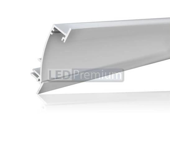 картинка Светодиодный профиль (LED), Алюминиевый профиль TOP-Swall-2000-Anod [53x13.5]