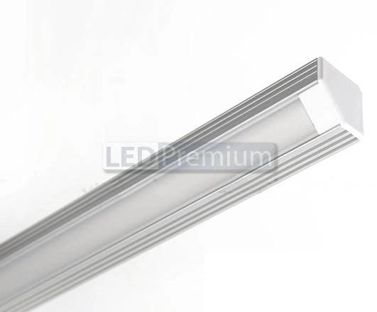 картинка Светодиодный профиль (LED), Алюминиевый профиль T45-200-Anod [19x19mm]