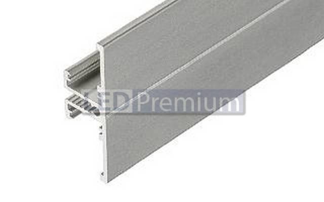 картинка Светодиодный профиль (LED), Алюминиевый профиль TOP-Back-2000-Anod [13.5x40mm]