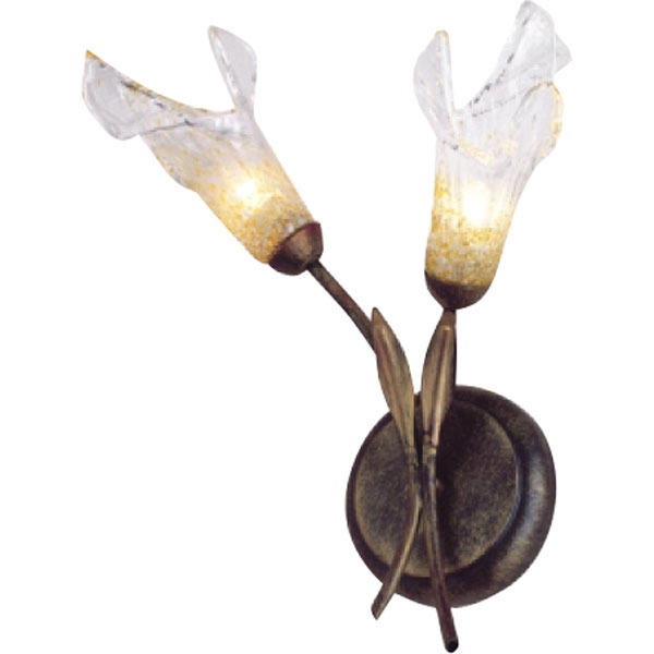 картинка Настенный светильник BX-0161/2 gold with clear red