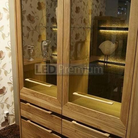 картинка Светодиодный профиль (LED), Алюминиевый профиль TOP-Glass8-2D-2000 [20.4x28mm]