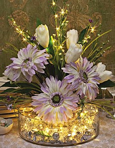 картинка Светодиодная нить с корпусом питания типа F (батарейки AA)