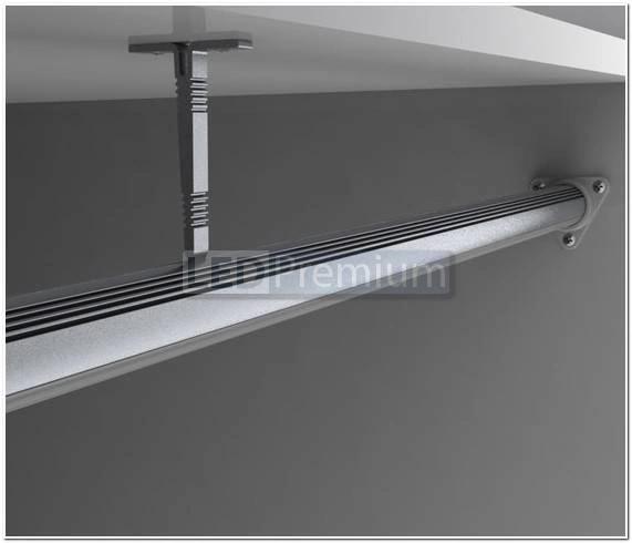 картинка Светодиодный профиль (LED), Прямой держатель для ALU-Round