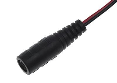 картинка Коннектор питания с джеком для одноцветных светодиодных лент шириной 10мм Neon-Night