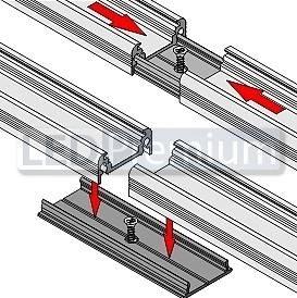 картинка Светодиодный профиль (LED), Алюминиевый профиль TOP-FIX-2000