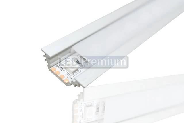 картинка Светодиодный профиль (LED), Алюминиевый профиль TOP-Corner-VF-2000-Anod [17.8x17.8]