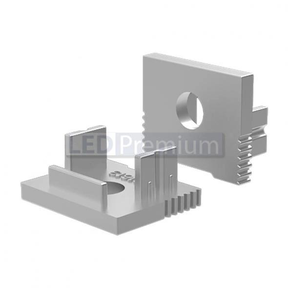 картинка Светодиодный профиль (LED), Заглушка SL-Slim-H13M с отверстием